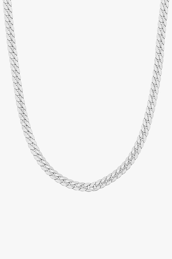 BRAID NECKLACE PLATA