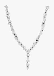 CAVIAR NECKLACE PLATA