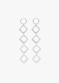 CATALINA EARRINGS PLATA