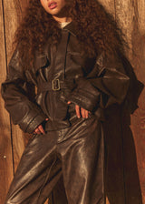 ARENA ROJA LEATHER JACKET