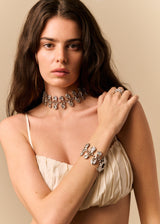 LA RASPA NECKLACE PLATA