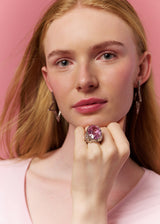 BIG DRAMA RING SILVER