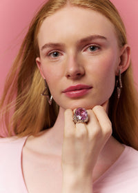 BIG DRAMA RING SILVER