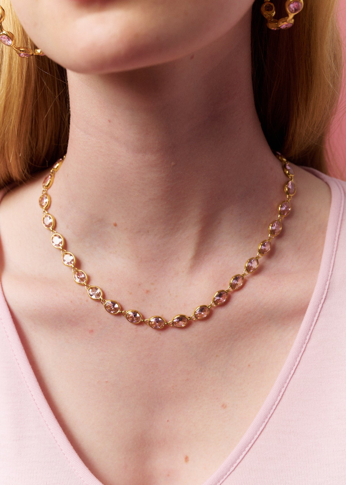 BRAT PINK NECKLACE