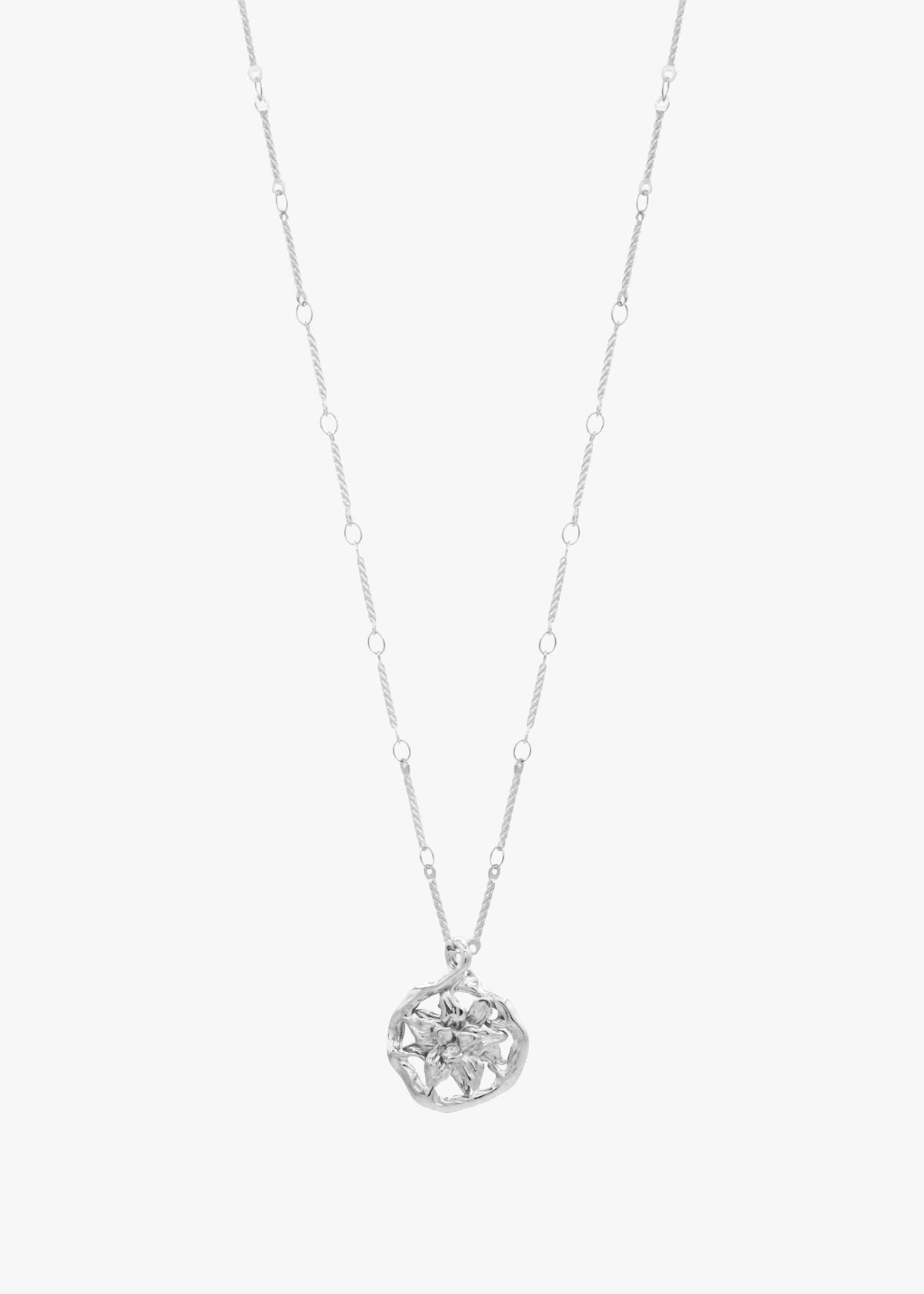 BERGAMOTA NECKLACE PLATA