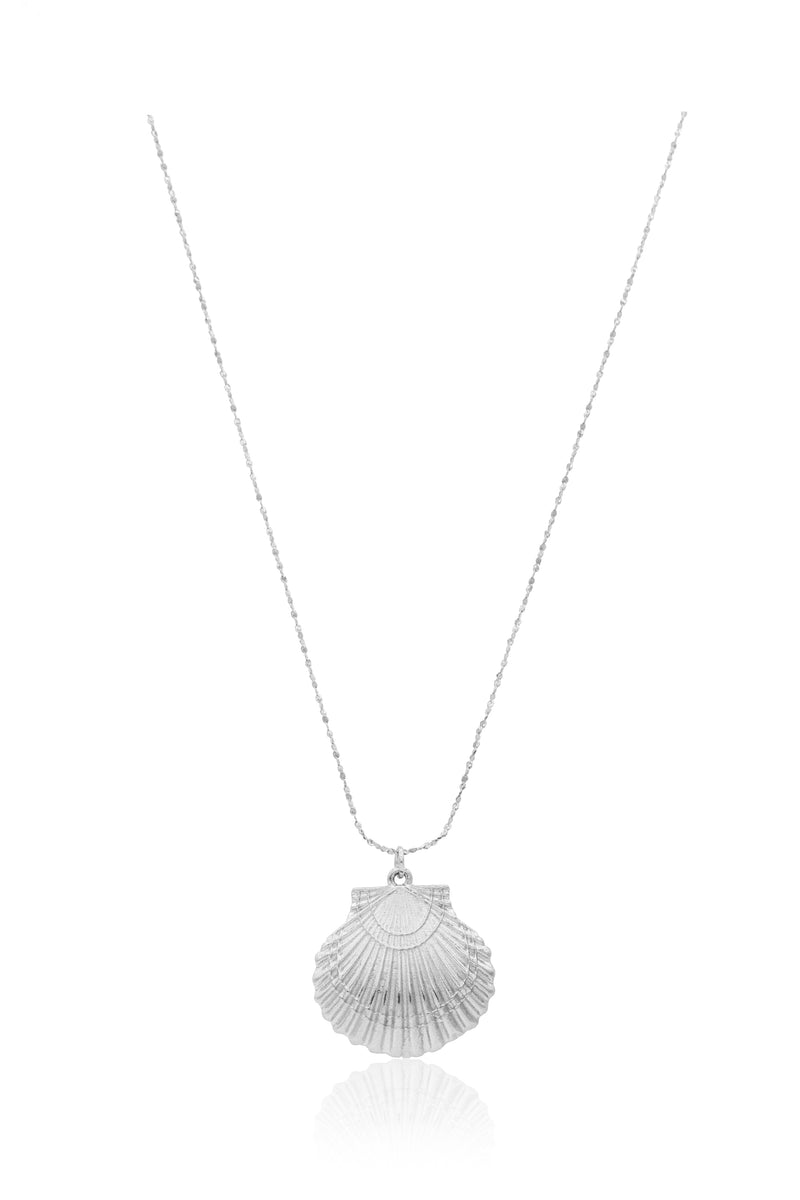 BIVALVO NECKLACE PLATA