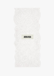 WHITE LACE HEADBAND