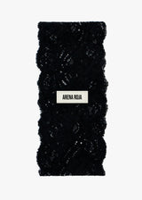 BLACK LACE HEADBAND
