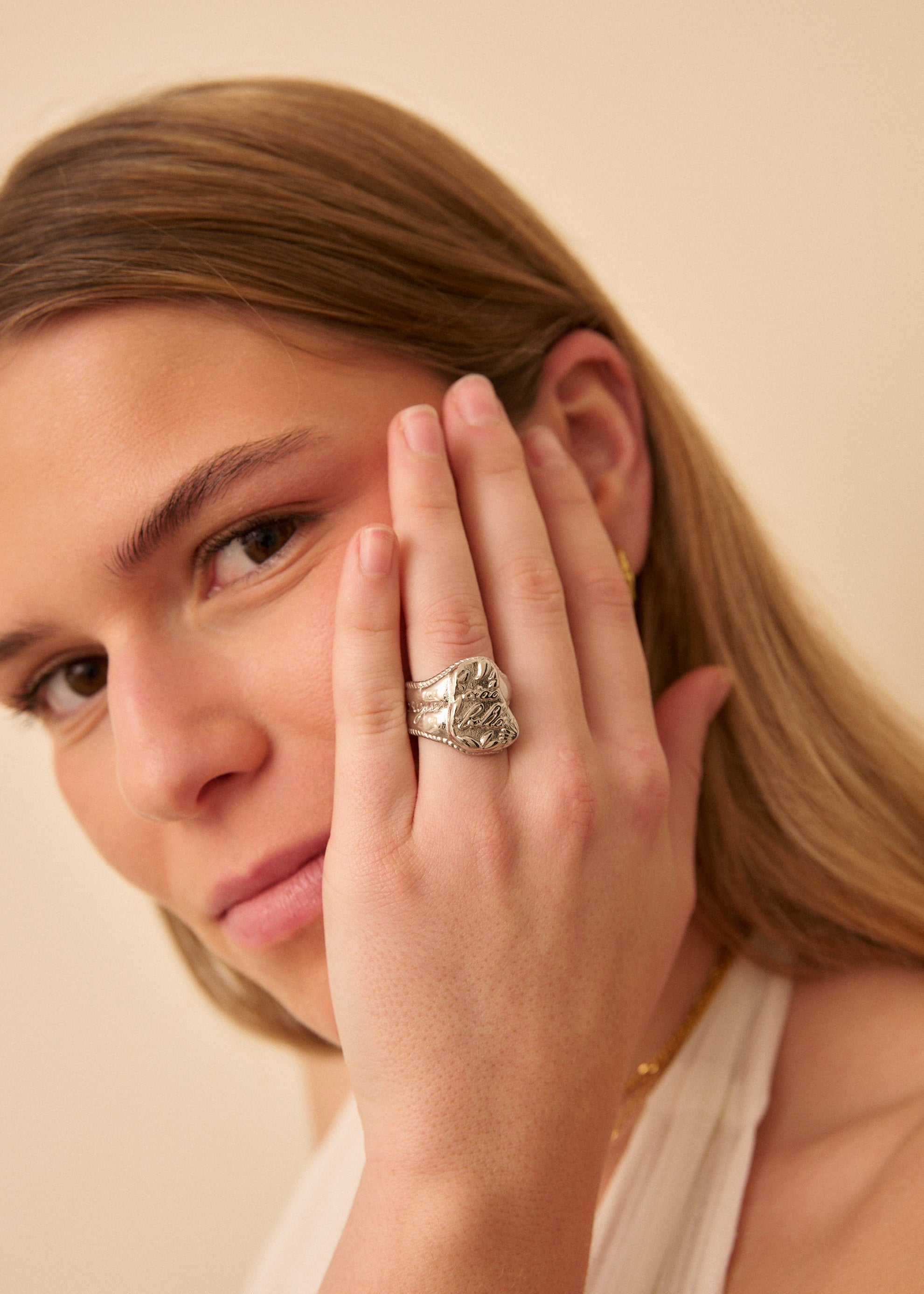 CIAO BELLA RING PLATA