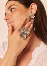 VERBENA RING PLATA