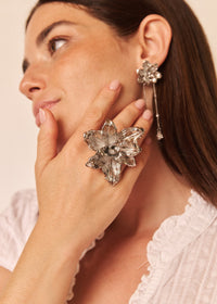 VERBENA RING PLATA
