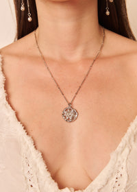 BERGAMOTA NECKLACE PLATA