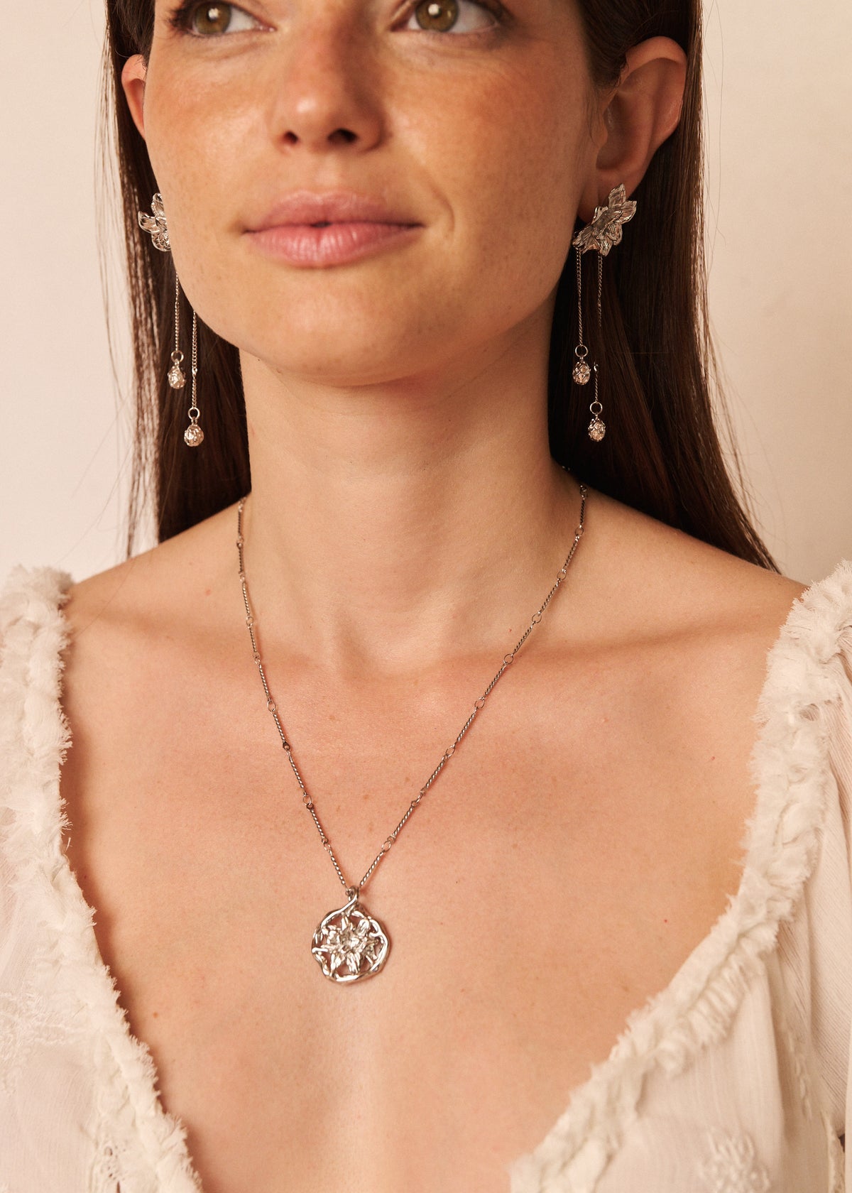 BERGAMOTA NECKLACE PLATA