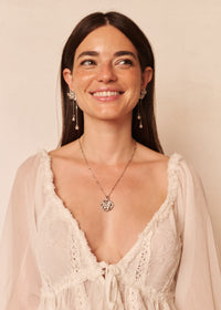 BERGAMOTA NECKLACE PLATA