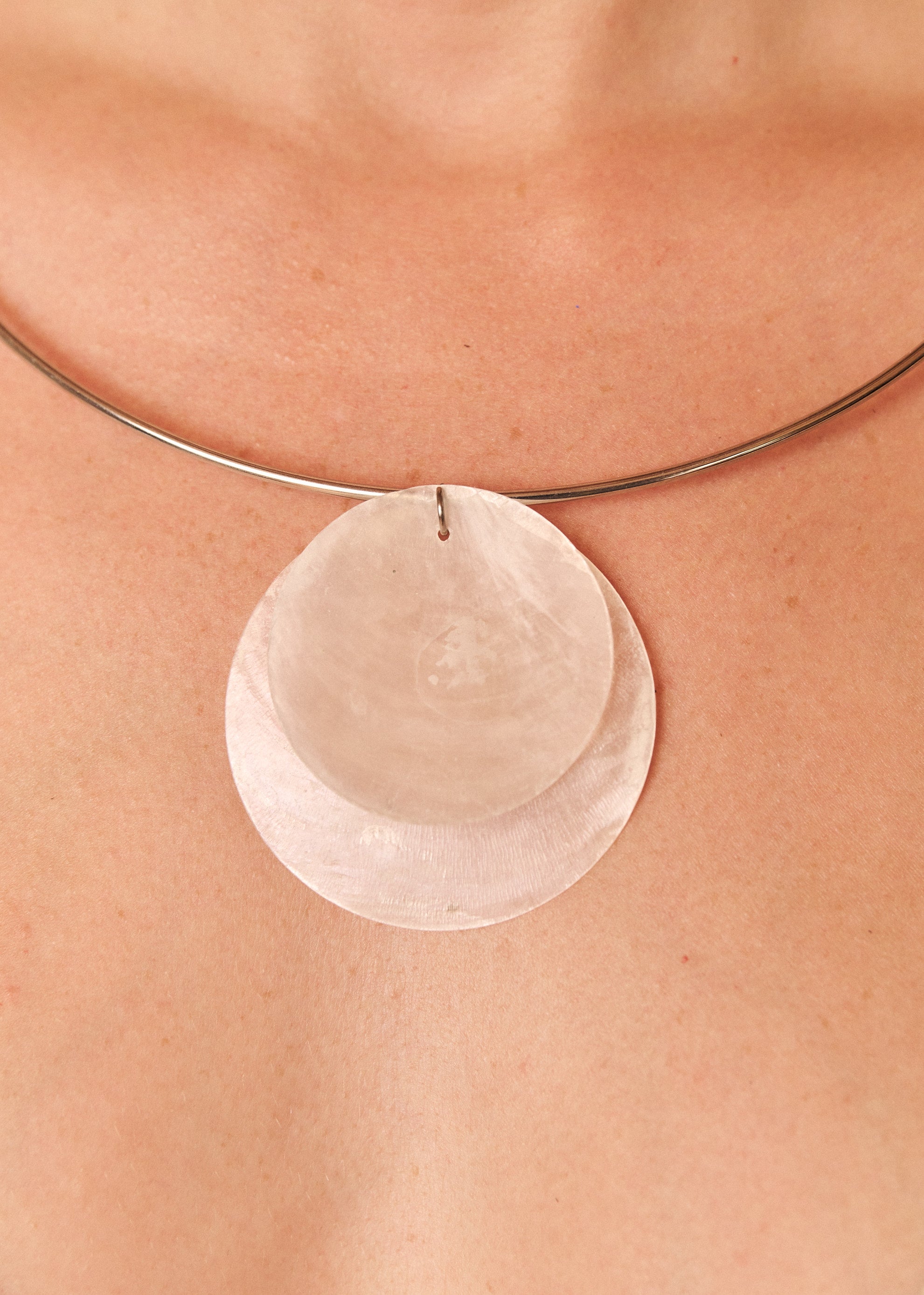 NACRA NECKLACE PLATA