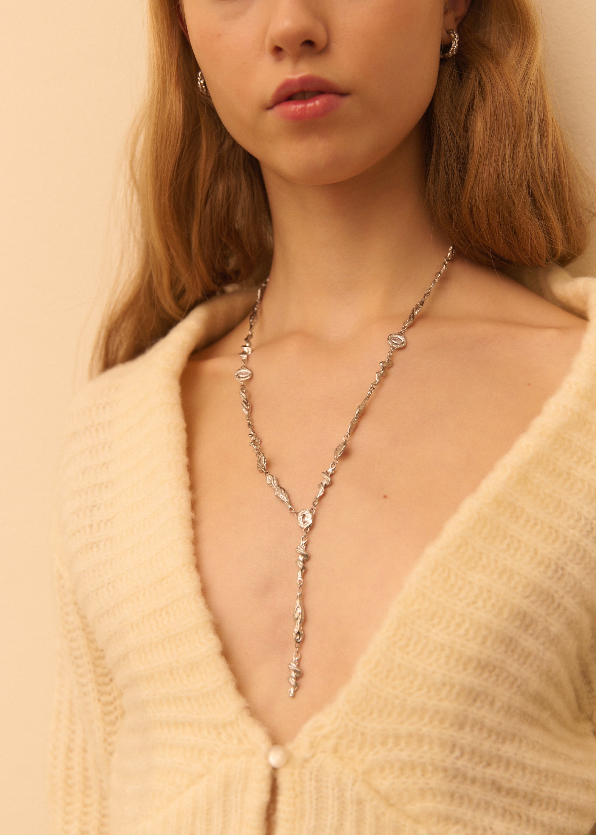 CARÁMBANO NECKLACE PLATA