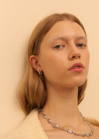 HELADA EARRINGS PLATA