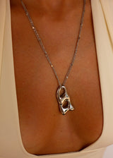 LÁGRIMAS DE SAL NECKLACE PLATA