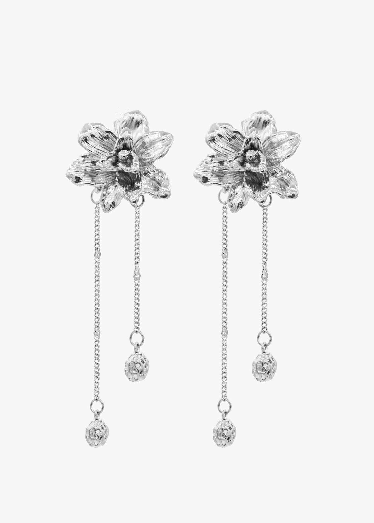 BERGAMOTA EARRINGS PLATA
