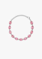 BRAT PINK BRACELET IN SILVER