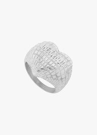 QUIÉREME RING PLATA