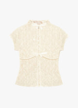 HANA WHITE VINTAGE BLOUSE