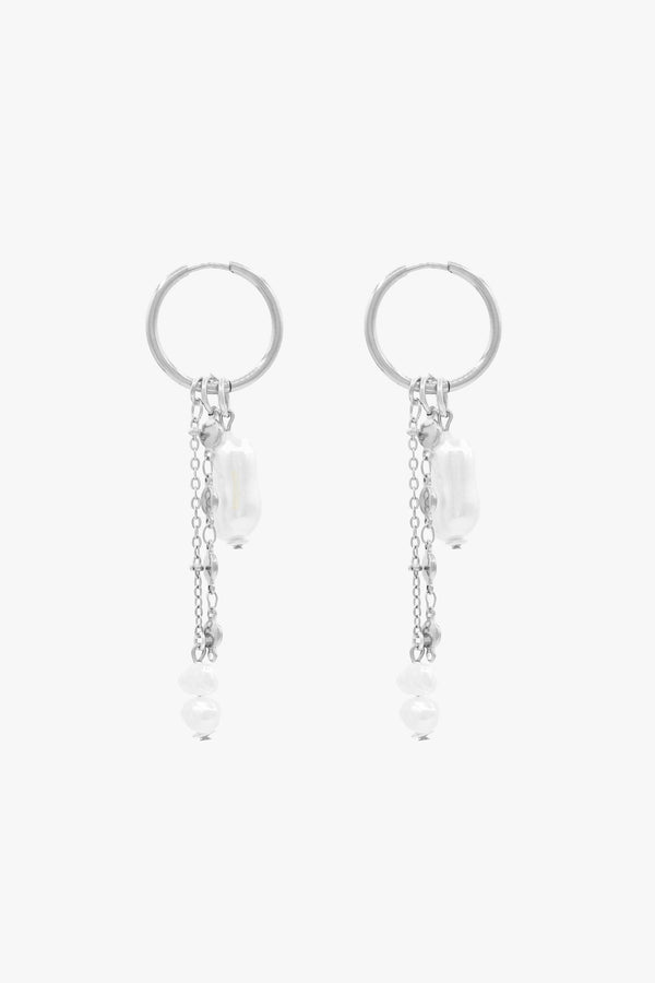 FORMENTERA EARRINGS PLATA