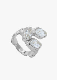 LÁGRIMAS RING PLATA