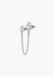 LA CORRIENTE EARRING PLATA