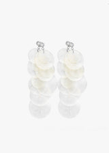 NÁCAR EARRINGS PLATA