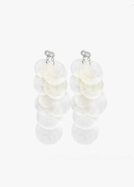 NÁCAR EARRINGS PLATA