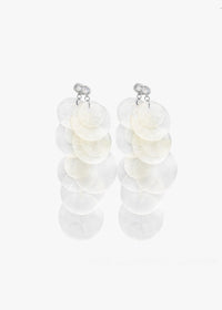NÁCAR EARRINGS PLATA