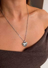 PURE LOVE NECKLACE PLATA