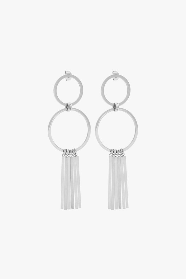 SEQUOIA EARRINGS PLATA