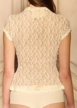HANA WHITE VINTAGE BLOUSE