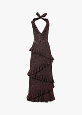 SUNA HALTER DRESS