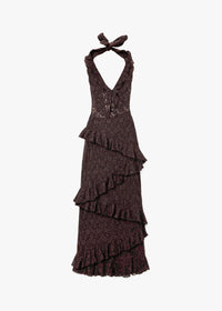 SUNA HALTER DRESS